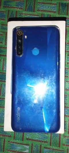 realme 5 mobile available for Sell all okay Color blue condition 10