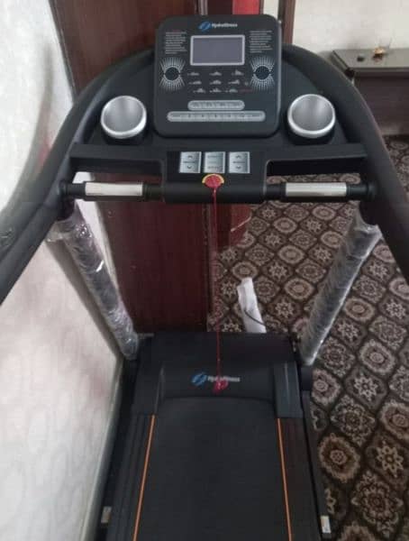 semi commercial home use electric treadmill manual exercise walk cycle 3
