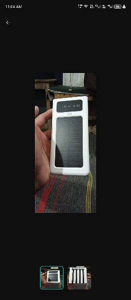 Solar Charger 1000mAh Outdoor Portable Power Bank Whatsapp:03096161729 7