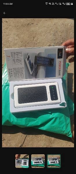 Solar Charger 1000mAh Outdoor Portable Power Bank Whatsapp:03096161729 8