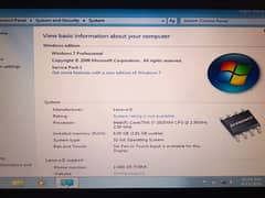 Lenovo ThinkPad Model W520 Core i 7  2nd Generation in good condition.