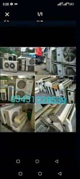 old ac/new ac/inverter/DC inverter sale purchase 0