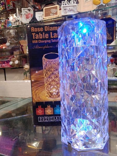 muttle lite lamp sencer lamp and remote control beautiful crystal lamp 1