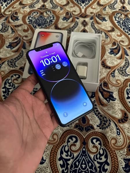 Iphone x 256 Gb PTA APPROVED 0