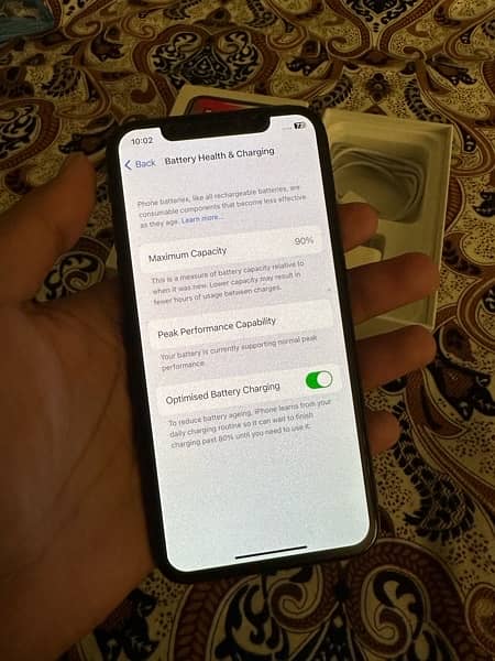 Iphone x 256 Gb PTA APPROVED 6