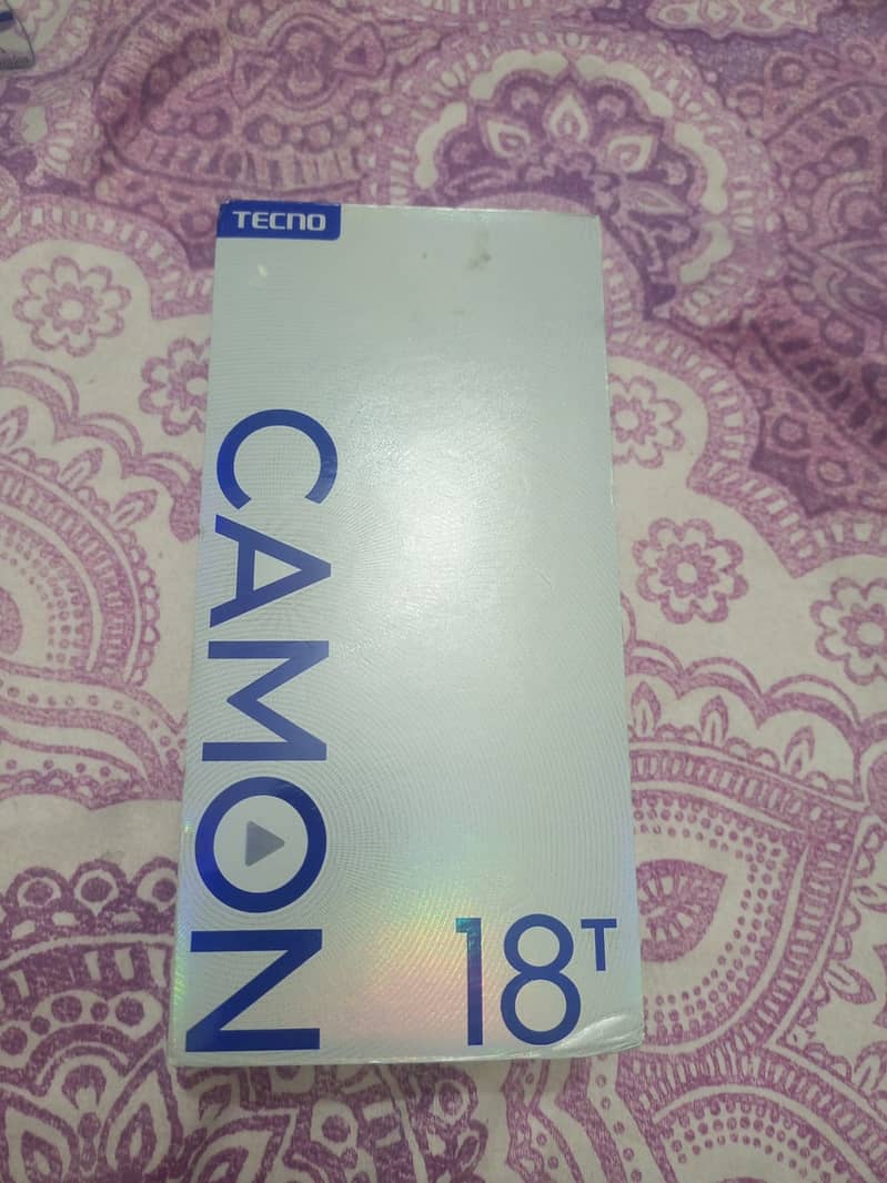TECNO CAMON 18T in excellent condition with box and charger 5