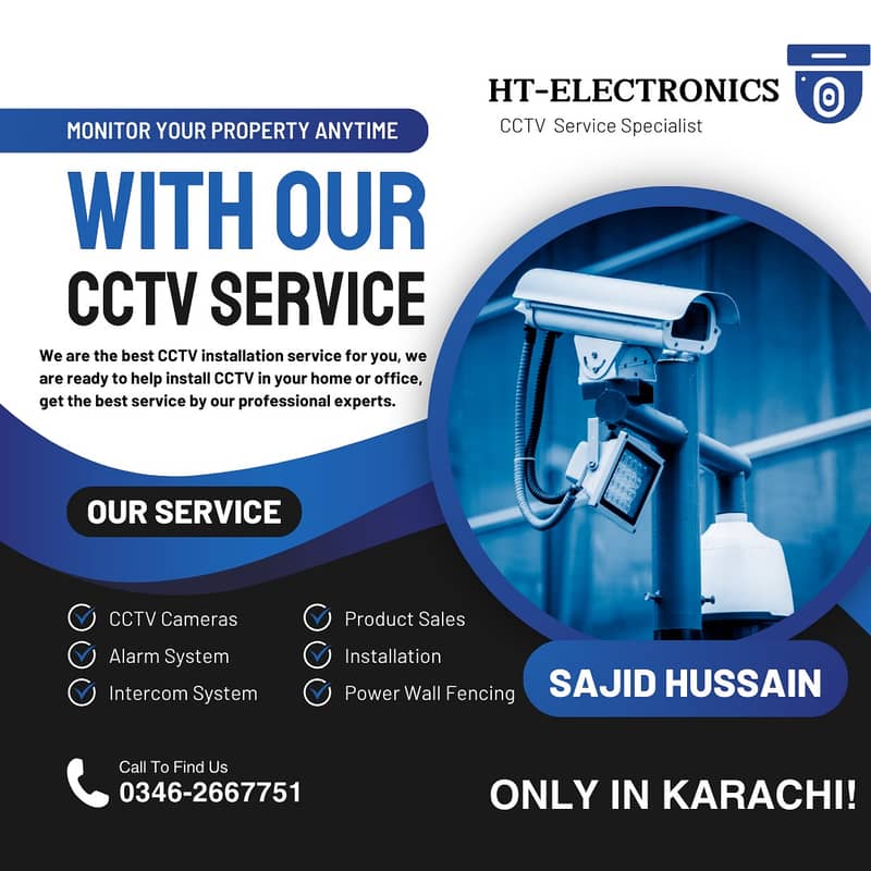 Best Cctv Camera Installation Service in Karachi 0