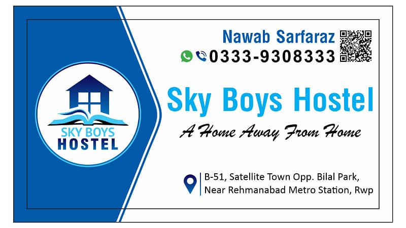 Sky Boys Hostel near Rehmanabad Metro station 22