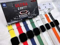 Black Ultra 2.09 Infinite Display Smart Watch