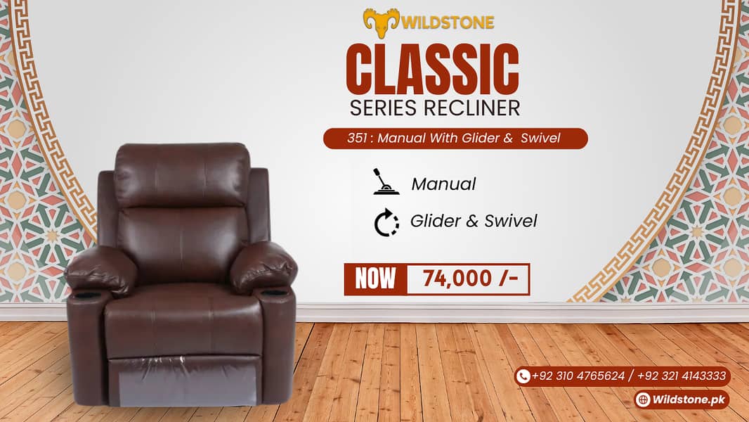 Recliners, All types of imported Recliners Available 9