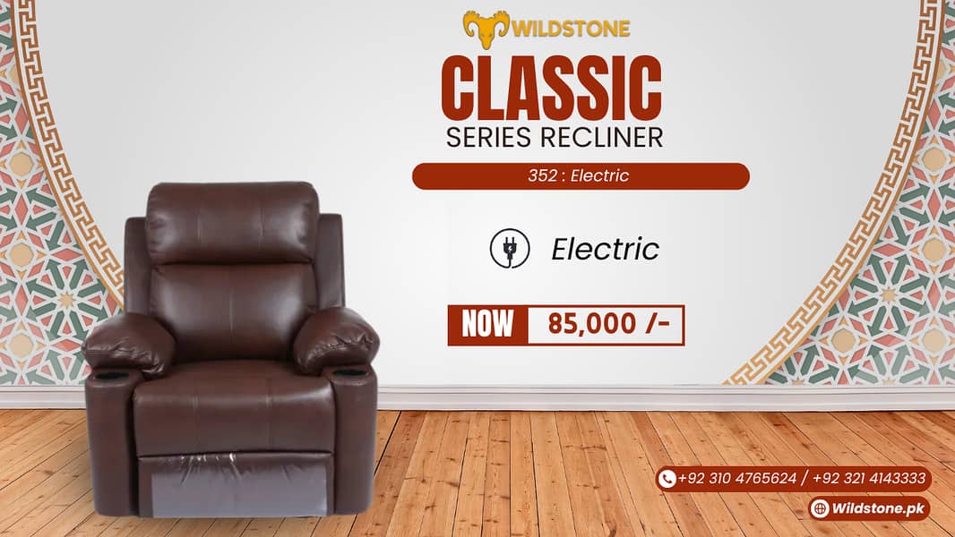 sofa, recliner sofa ,imported recliners available, azadi sale recliner 12