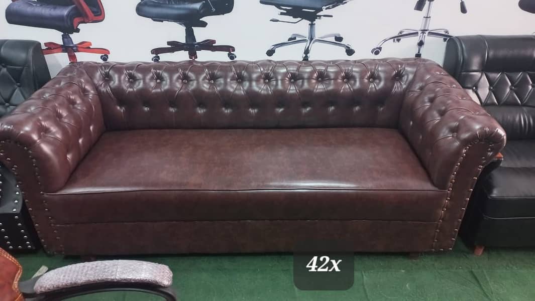 Office Sofa / Leather sofa / 2,3,4,5,6,7,8 Seater / Office Furniture 10