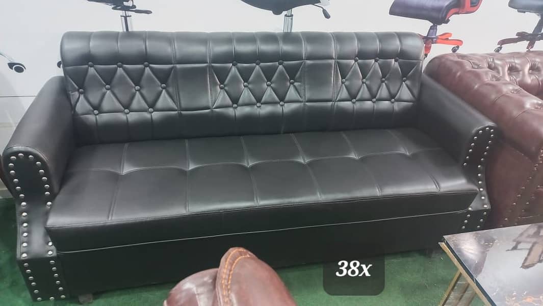 Office Sofa / Leather sofa / 2,3,4,5,6,7,8 Seater / Office Furniture 11