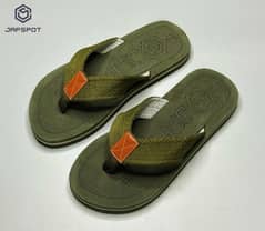 jef spot men's comfortable premium slipper jf026. green