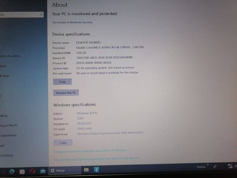 dell laptop 4 128 gb ssd very good performance 2