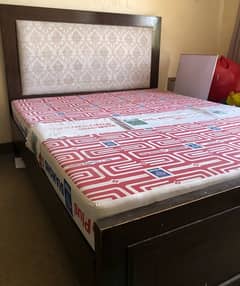 Queen Size Bed with Diamond Mattress under Warranty