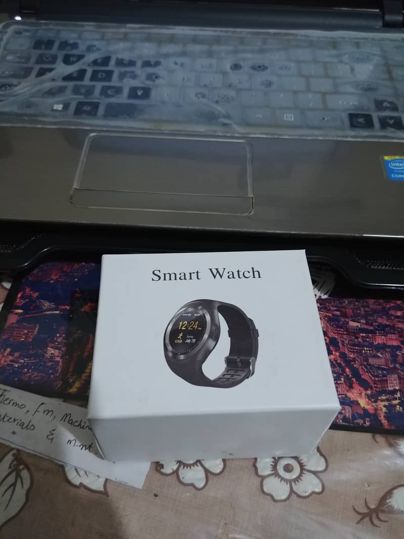 Smart Watch Y1 - SIM Supported with SMS, Call, and More! Only on OLX 2