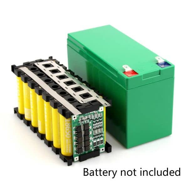 12v 7ah battery case,B. M. S,Nickle strip,cell holder. 1