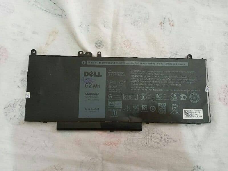 Dell latitude original battery 62 watt 0