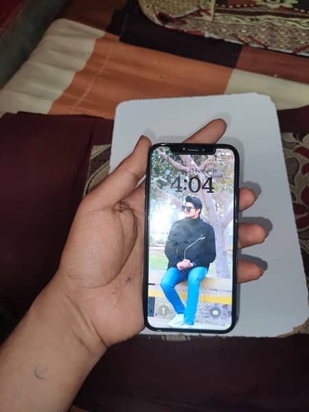 iPhone X (256) with box PTA approved 2