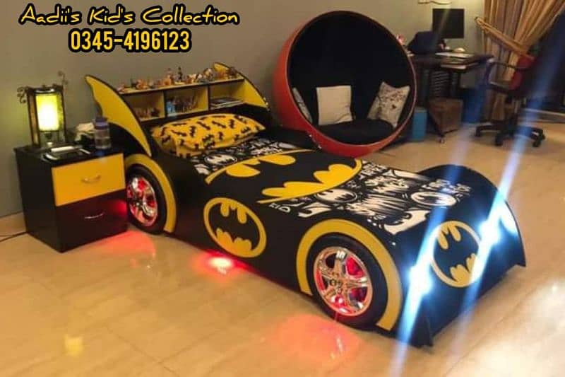 Car Beds with Free Sidetable 12