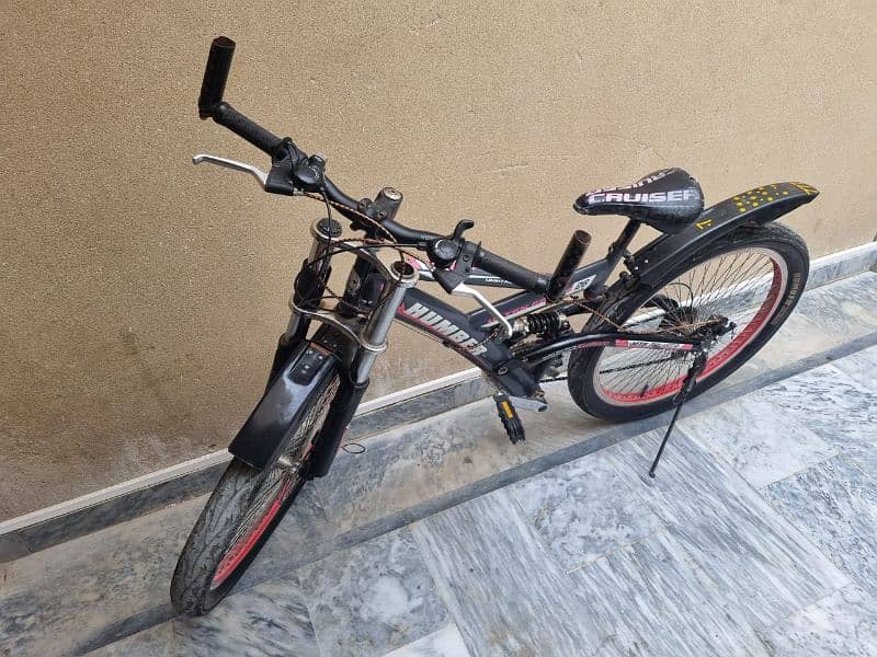 Bicycle MTB Cruiser New Humber 26 with Double Shock 2