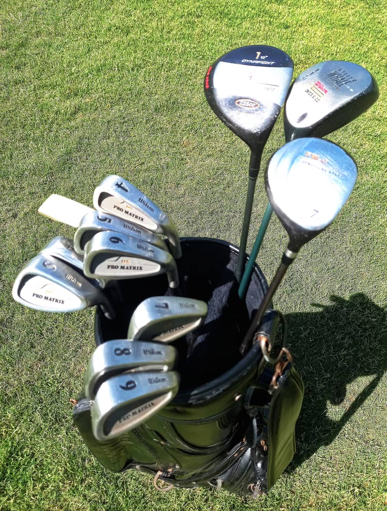 Golf Set for Men. Clubs, sticks, Bag, kit in Multan 9