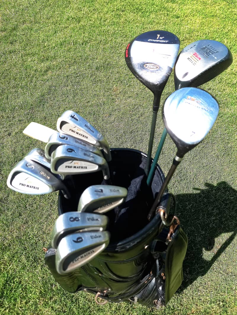Golf Set for Men. Clubs, sticks, Bag, kit in Multan 14