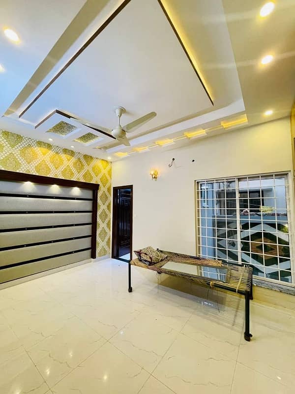5 Marla brand new house for sale in AA block bahria Town Lahore good location A plus house visit anytime double story 6