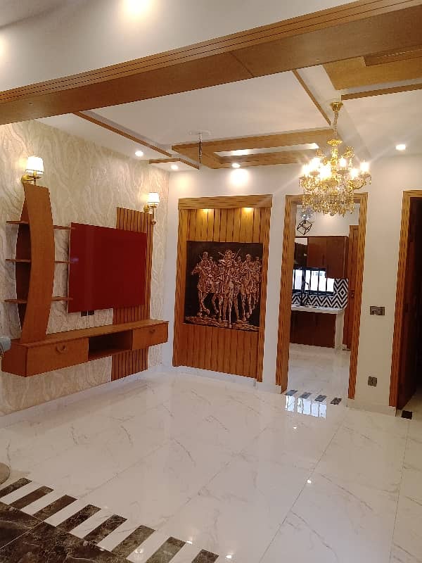 5 Marla house for sale in shershah block bahria Town Lahore brand new house good location A + house visit anytime pic available 4