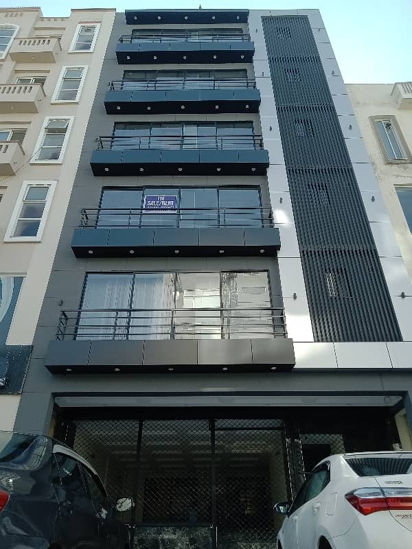 5 Marla brand new brown floor for rent in sector C near to Grand mosque brand new building VIP 2