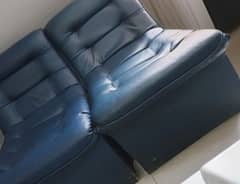 3 Leather Sofa Seats Office