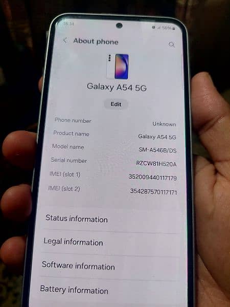 Samsung a54 5g Non Pta 8gb 128gb 3