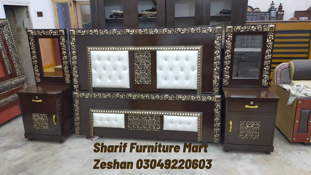 Double bed king size new design 6
