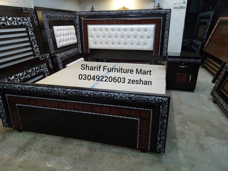 Double bed king size new design 10