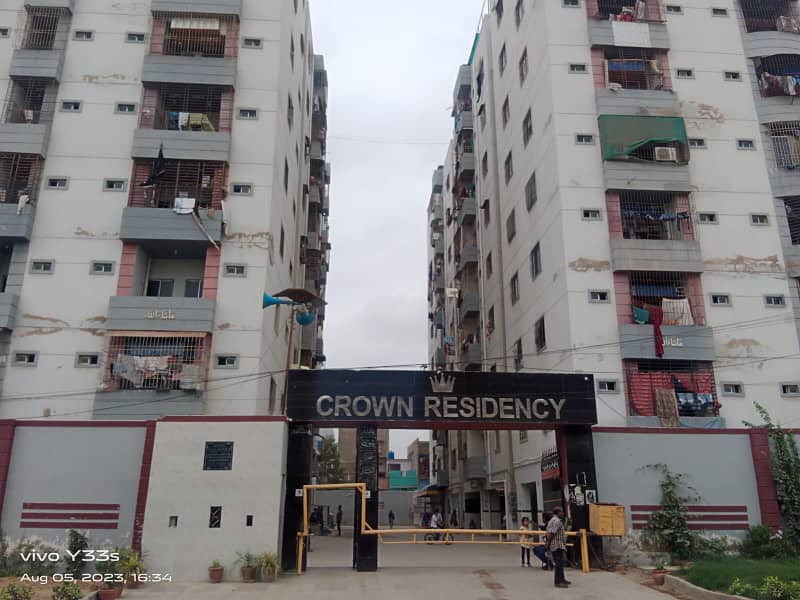 4 ROOMS FLAT AVILABLE FOR SALE IN NEW PROJECT CROWN RESIDENCY 5
