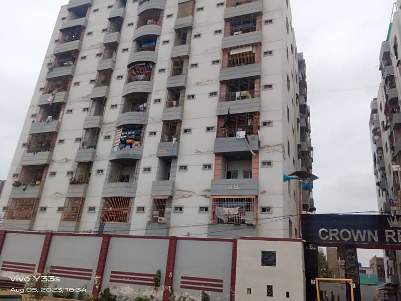 4 ROOMS FLAT AVILABLE FOR SALE IN NEW PROJECT CROWN RESIDENCY 7