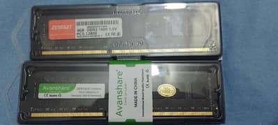 DDR3  BRAND NEW 8GB 4GB RAMS STICKS PACKAGE