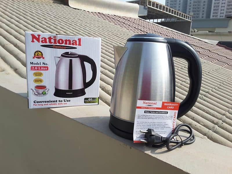 National Electric Kettle 2.0 Liter 12