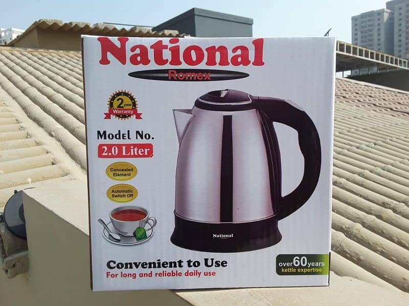 National Electric Kettle 2.0 Liter 13