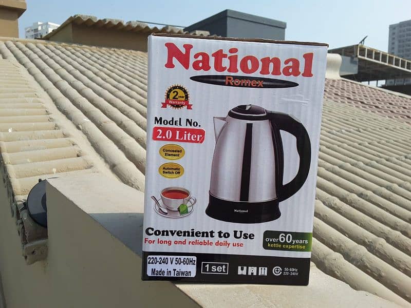 National Electric Kettle 2.0 Liter 14