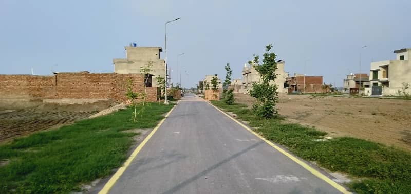5 Marla INVESTMENT PURPOSE Transfer Free Plot For Sale in Park View City Lahore 5
