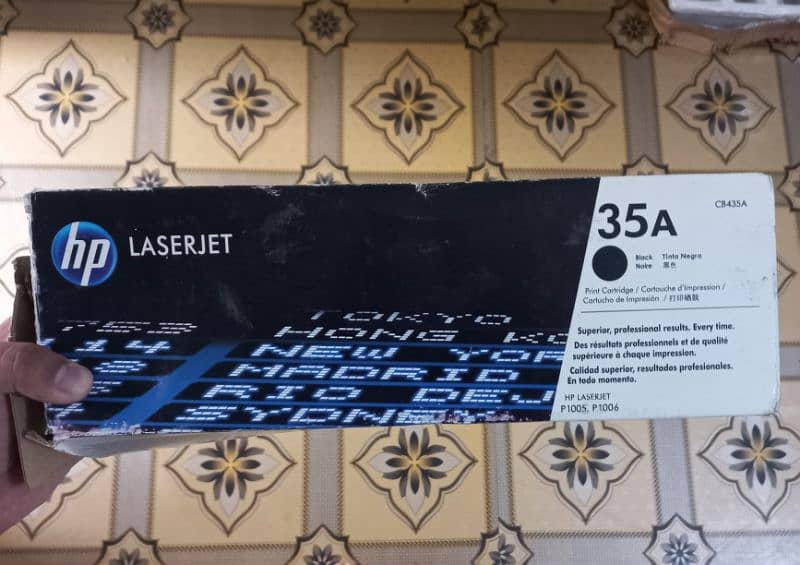 Original Toner for Hp LaserJet p1005, p1006 0