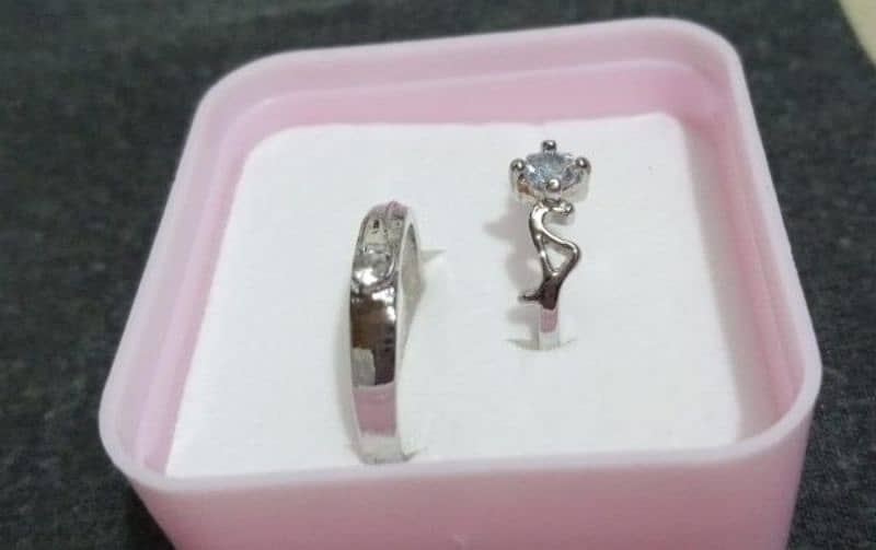 1 Pair Of Couple Ring For Engagement And Friendship Gift 1