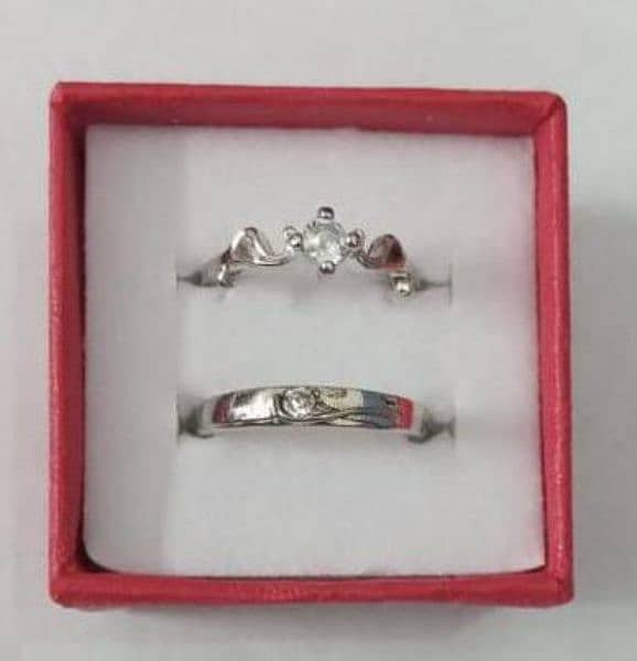 1 Pair Of Couple Ring For Engagement And Friendship Gift 3