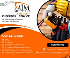 Electrician Solar Cctv, Ac technician Available 24/7 All Over Karachi