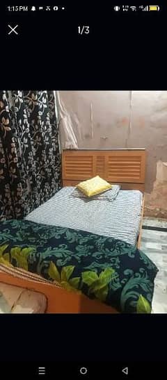 Wooden Bed Good Quality 10/10 discount hojayega