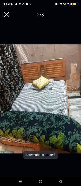 Wooden Bed Good Quality 10/10 discount hojayega 1