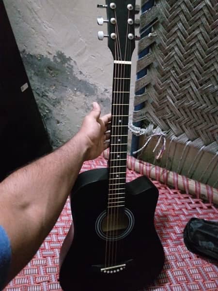 best hand made guitar in black colour 1