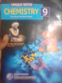 9th class Chemistry unique notes for sale new condition